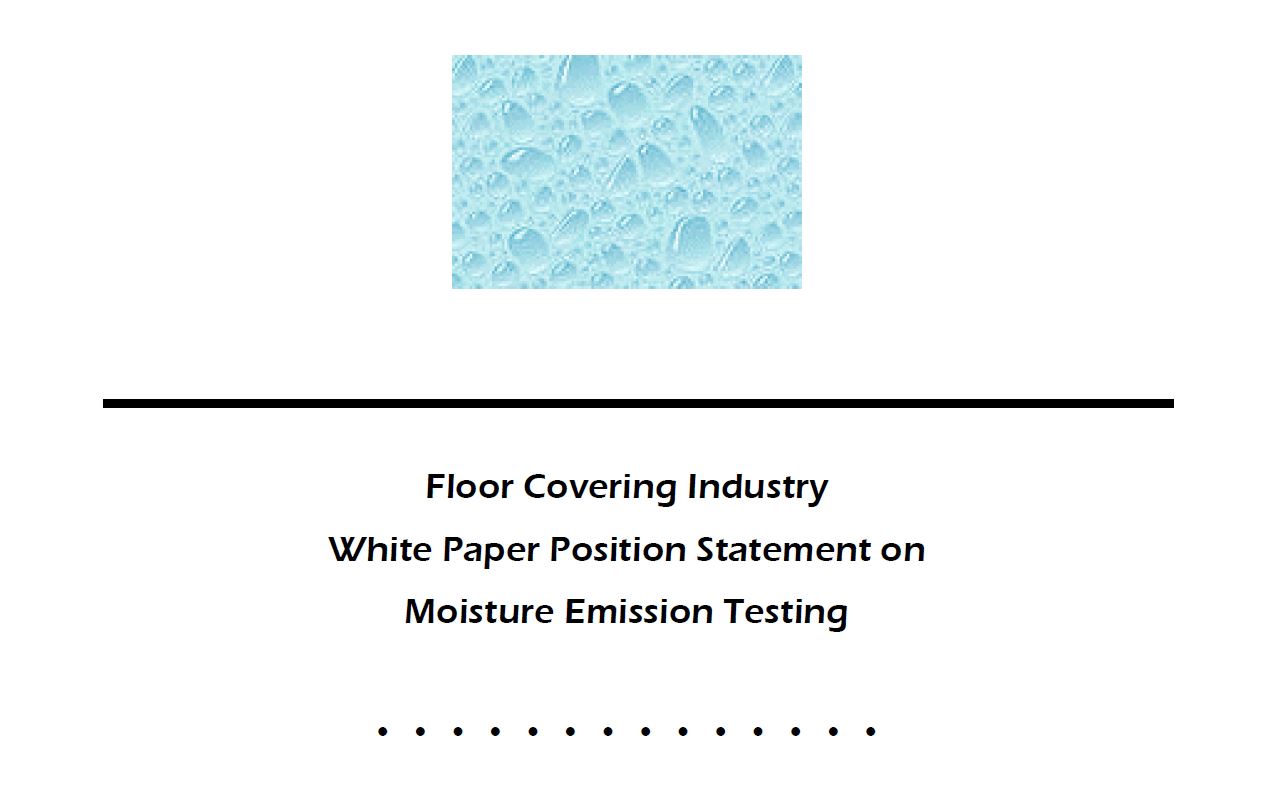 Moisture Emission Testing Whitepaper